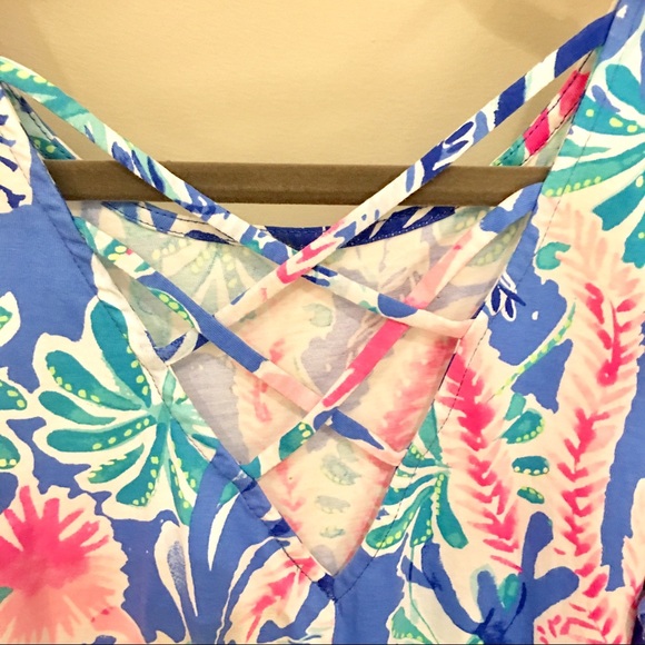 Lilly Pulitzer Kristen Dress - Jet Stream - Sz XS - Picture 3 of 7